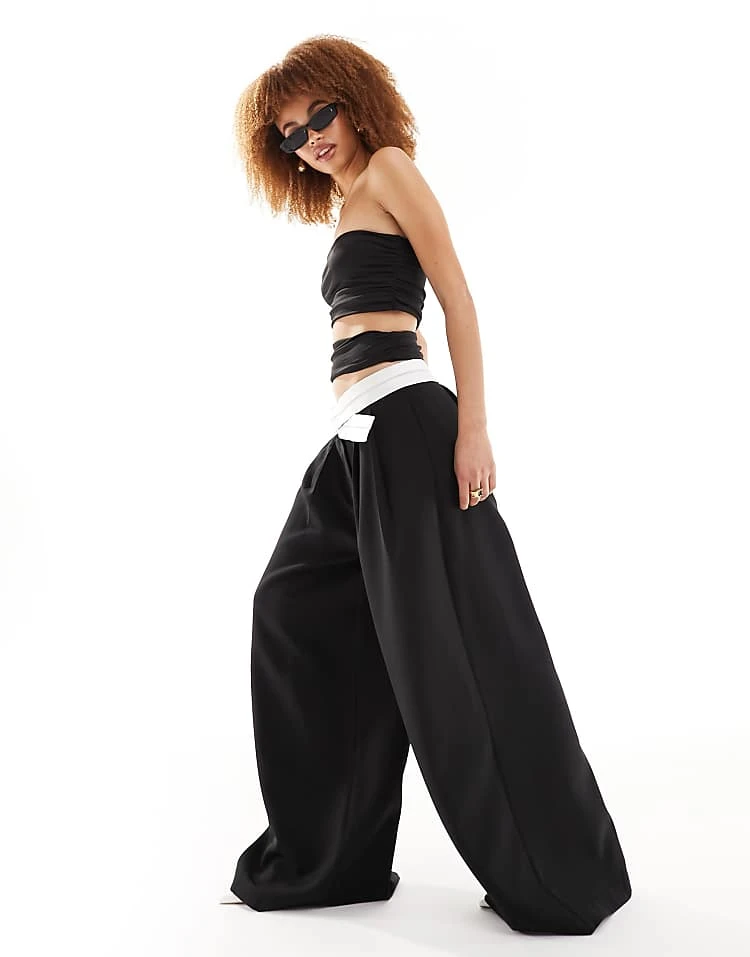 Lioness Bandeau Cut Out Top In Black For Women 2 Lioness Bandeau Cut Out Top In Black For Women - Image 2